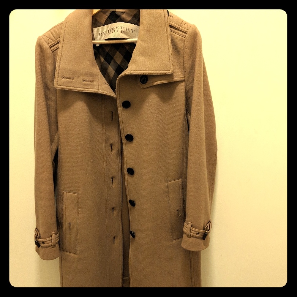 burberry daylesmoore wool blend double breasted tr